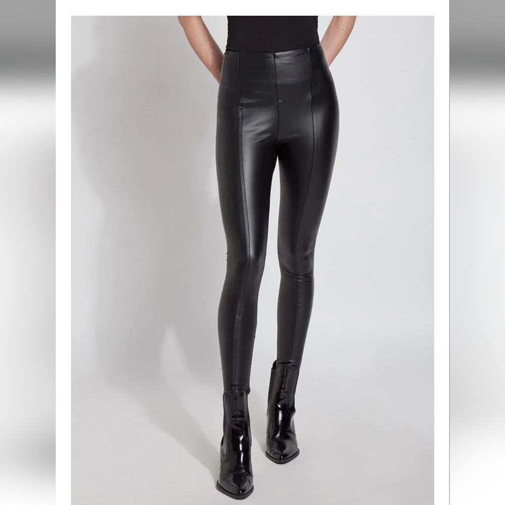 Lysse High Waist Vegan Leather Leggings